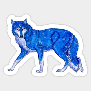 Space Wolf Sticker